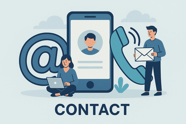 Contact Illustration
